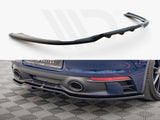 MAXTON DESIGN Central Rear Splitter V.1 (Vertical Bars) Porsche 911 Carrera Aero 992
