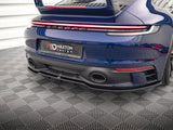 MAXTON DESIGN Central Rear Splitter V.1 (Vertical Bars) Porsche 911 Carrera Aero 992