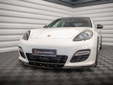 Front Splitter V.2 compatible with Porsche Panamera Turbo Sport Design Package 970