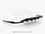MAXTON DESIGN Central Rear Splitter (Vertical Bars) Porsche Panamera Turbo 970
