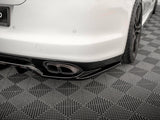 MAXTON DESIGN Central Rear Splitter (Vertical Bars) Porsche Panamera Turbo 970