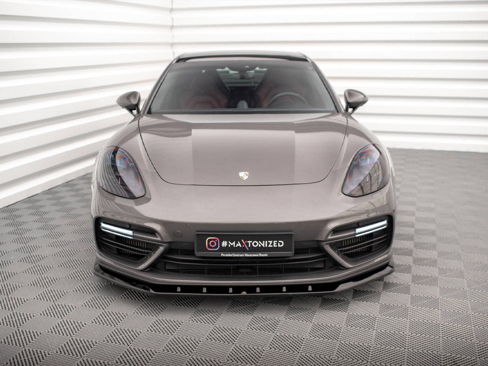 Front Splitter V.1 compatible with Porsche Panamera Turbo S E-Hybrid