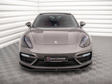 Front Splitter V.2 compatible with Porsche Panamera Turbo S E-Hybrid