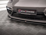 Front Splitter V.2 compatible with Porsche Panamera Turbo S E-Hybrid