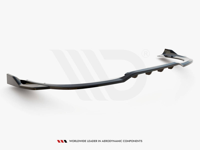 MAXTON DESIGN Central Rear Splitter (Vertical Bars) Porsche 911 Turbo S 992