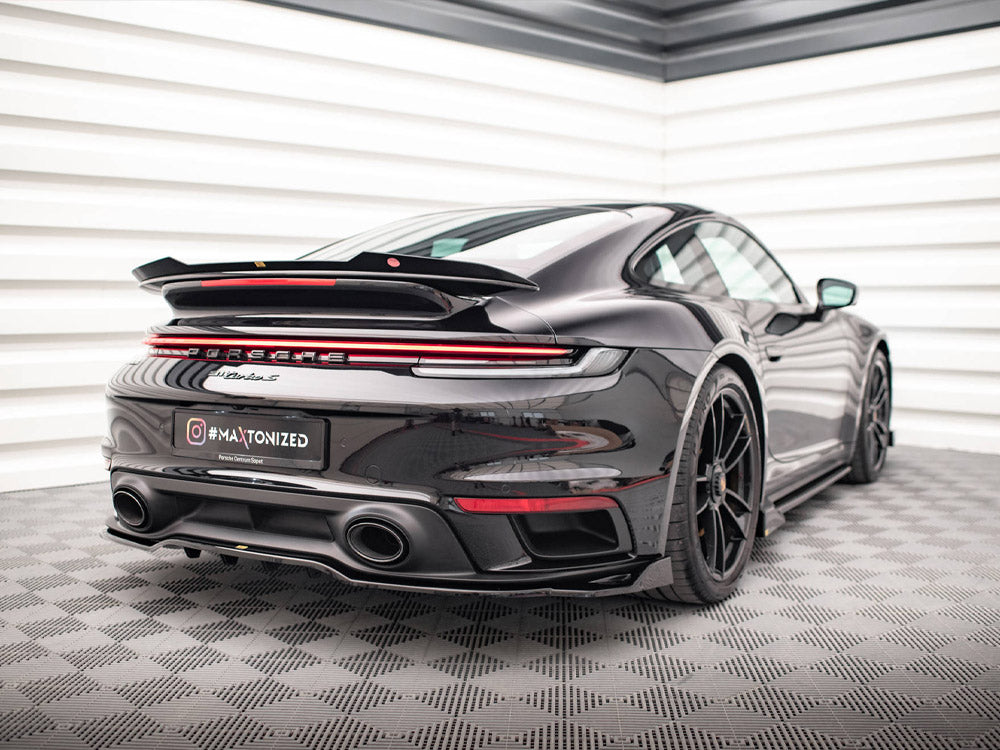 Rear Splitter (Vertical Bars) compatible with Porsche 911 Turbo S 992
