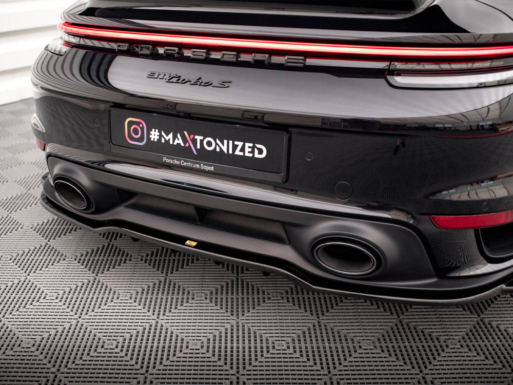 Rear Splitter (Vertical Bars) compatible with Porsche 911 Turbo S 992