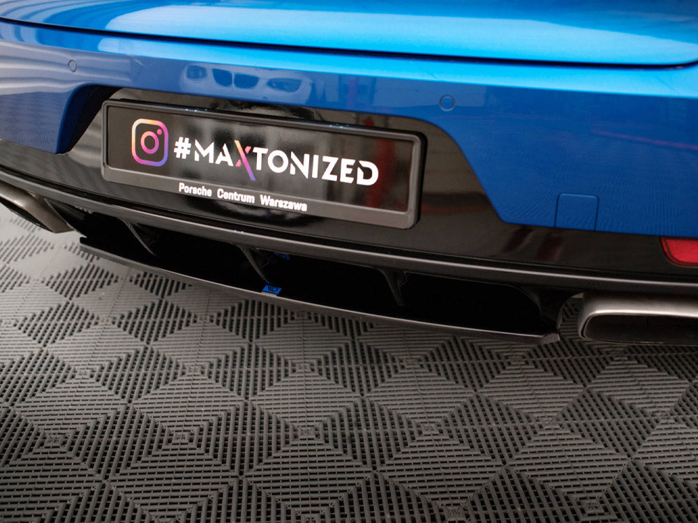 MAXTON DESIGN Central Rear Splitter Porsche Macan Mk1