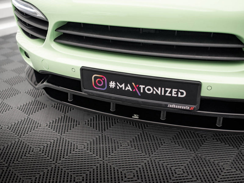 Front Splitter Porsche Cayenne Mk2