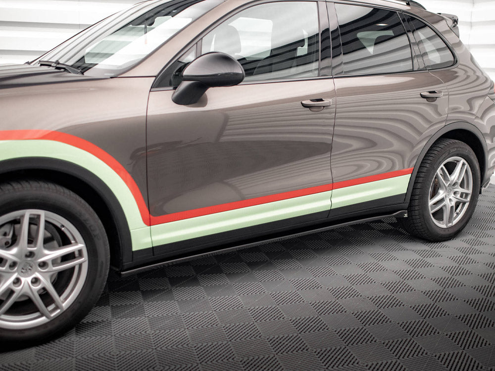 Side Skirts Diffusers compatible with Porsche Cayenne Mk2