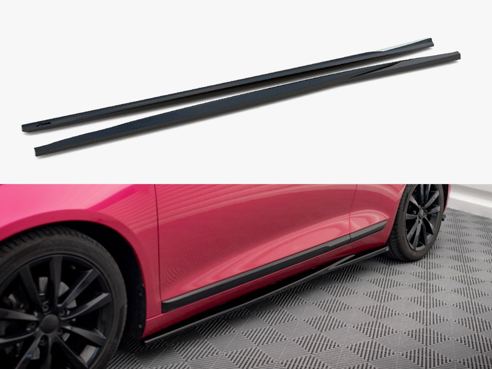 Side Skirts Diffusers compatible with Volkswagen Scirocco Mk3