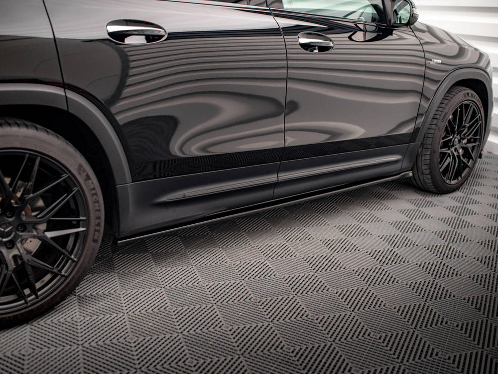 Side Skirt Diffusers compatible with Mercedes-AMG GLB 35 / AMG Line X247