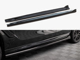 Side Skirts Diffusers compatible with BMW X6 M F96 / X6 M-Pack G06