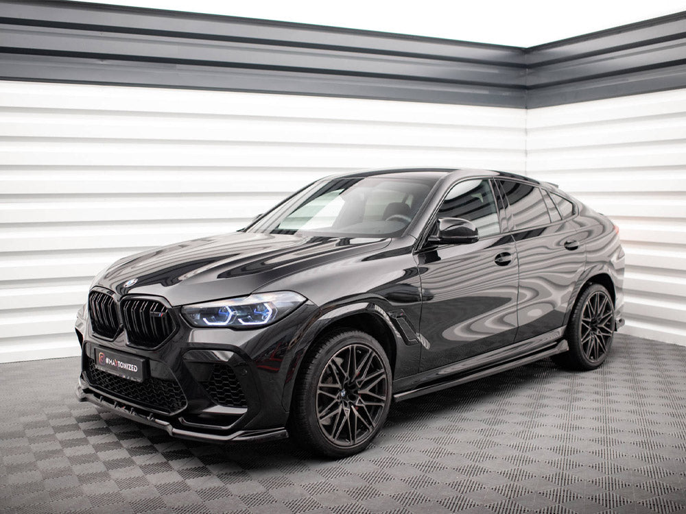 Side Skirts Diffusers compatible with BMW X6 M F96 / X6 M-Pack G06