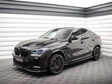 Side Skirts Diffusers compatible with BMW X6 M F96 / X6 M-Pack G06
