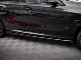 Side Skirts Diffusers compatible with BMW X6 M F96 / X6 M-Pack G06