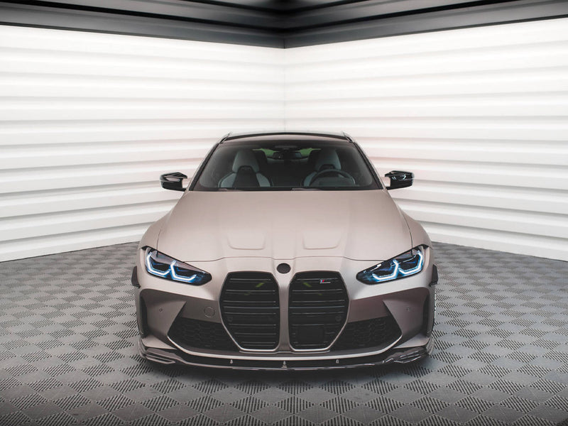 MAXTON DESIGN Carbon Fiber Front Splitter V.2 BMW M4 G82 / M3 G80