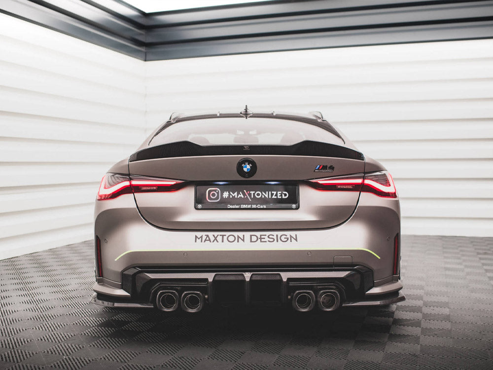 Carbon Fiber Tailgate Spoiler compatible with BMW M4 G82 / G82 Facelift / M440i / 4 M-Pack G22 / G22 Facelift