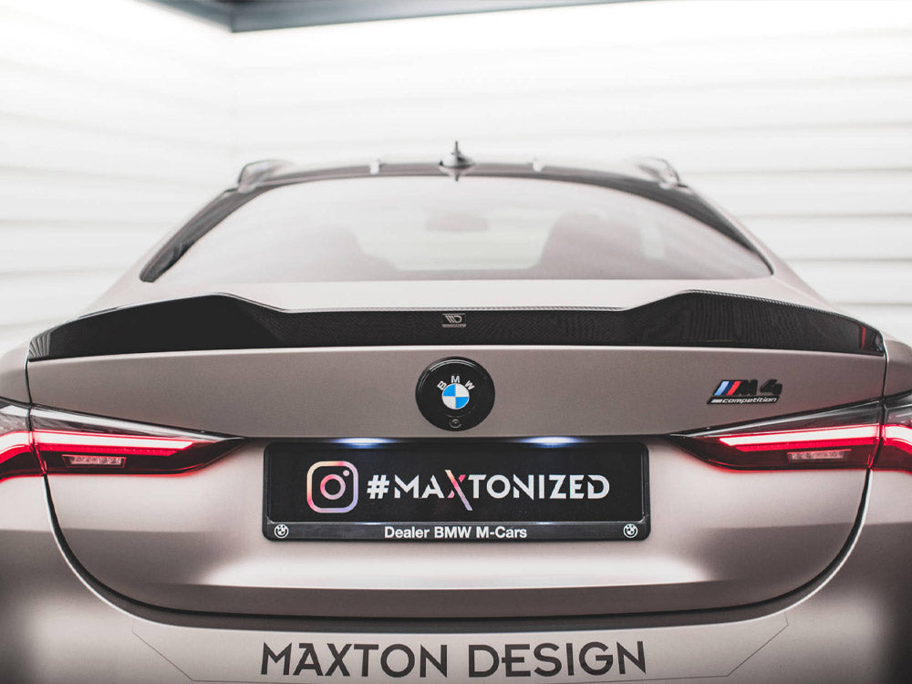 MAXTON DESIGN Carbon Fiber Tailgate Spoiler BMW M4 G82