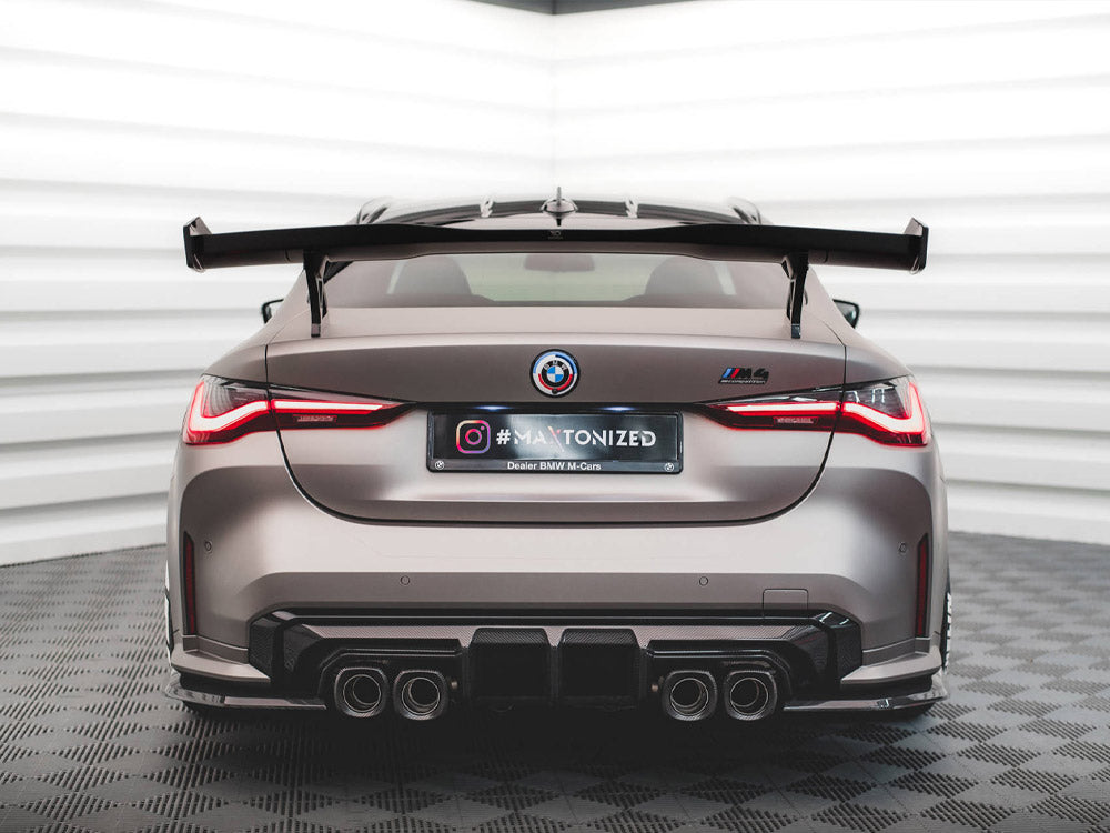 Carbon Fiber Rear Side Splitters compatible with BMW M4 G82 / G82 Facelift