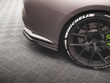 Carbon Fiber Rear Side Splitters compatible with BMW M4 G82 / G82 Facelift