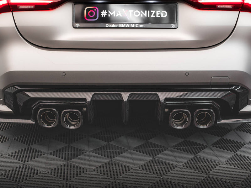 MAXTON DESIGN Carbon Fiber Rear Diffuser BMW M4 G82 / M3 G80