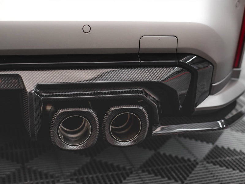 MAXTON DESIGN Carbon Fiber Rear Diffuser BMW M4 G82 / M3 G80