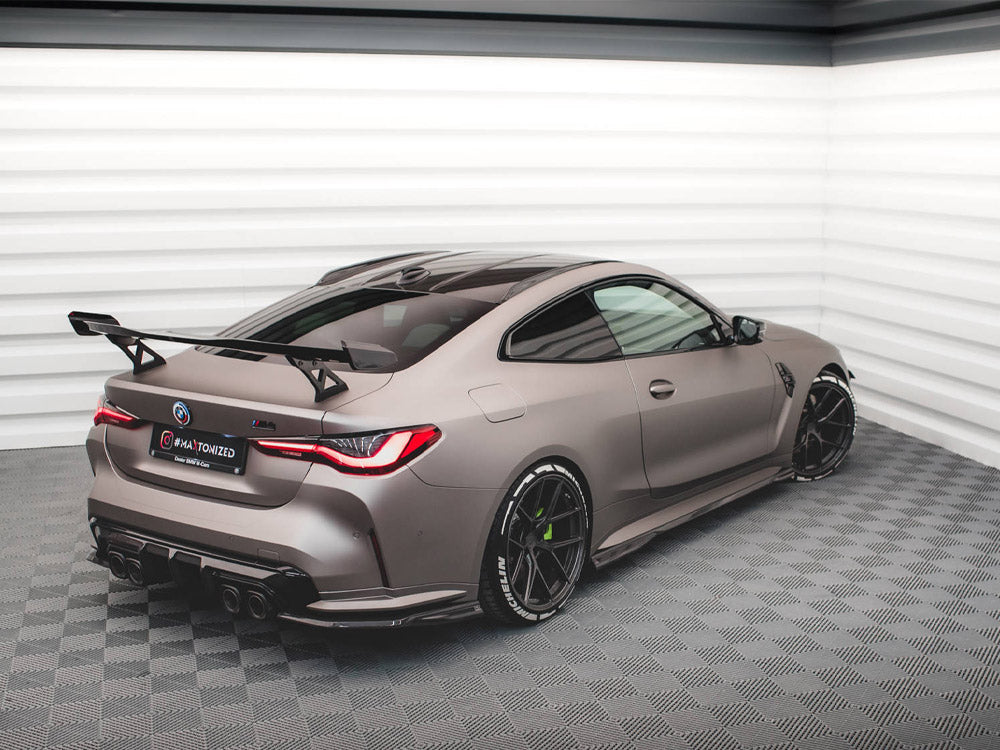 Prepreg Carbon Fiber Roof Rails compatible with BMW M4 G82 / G82 Facelift