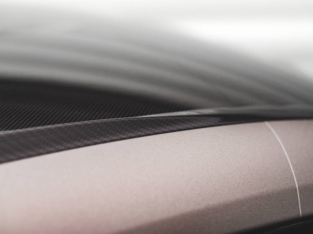 Prepreg Carbon Fiber Roof Rails compatible with BMW M4 G82 / G82 Facelift