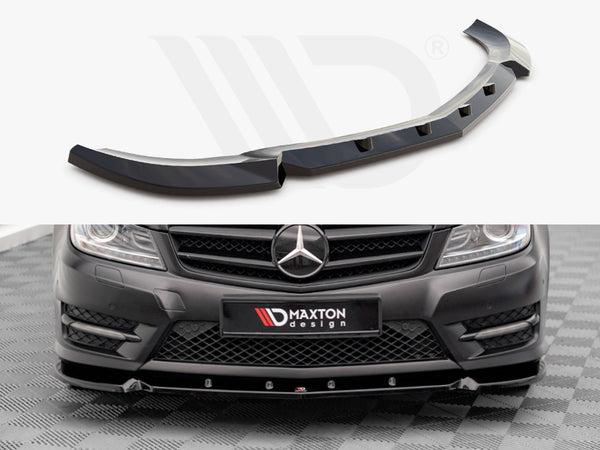 Front Splitter V.1 Mercedes C Coupe AMG-Line C204