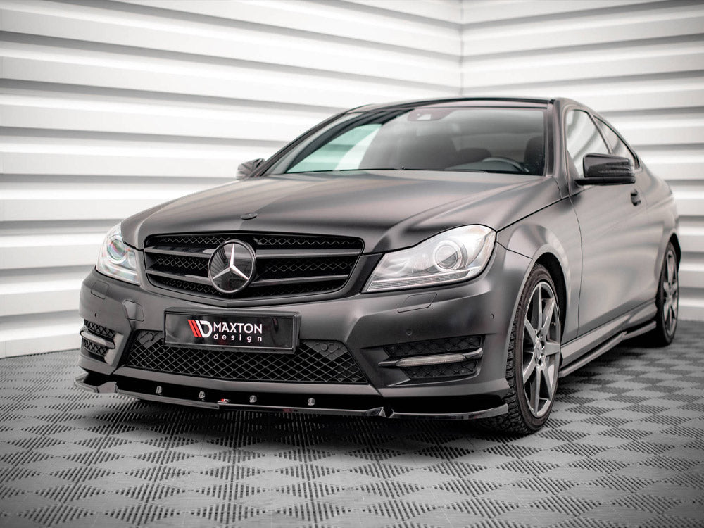 Front Splitter V.1 Mercedes C Coupe AMG-Line C204