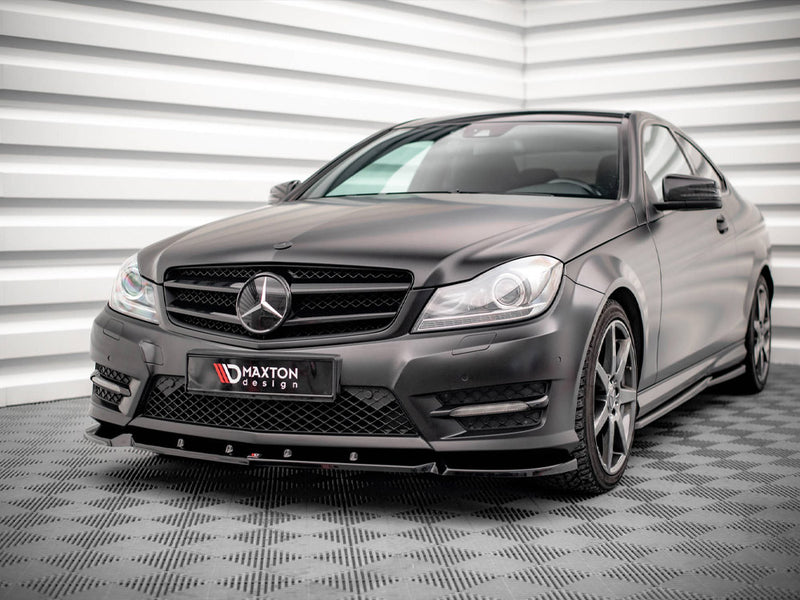 Front Splitter V.1 Mercedes C Coupe AMG-Line C204