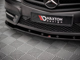 Front Splitter V.2 compatible with Mercedes-Benz C Coupe / Sedan / Estate AMG Line C204 / W204 Facelift / S204 Facelift