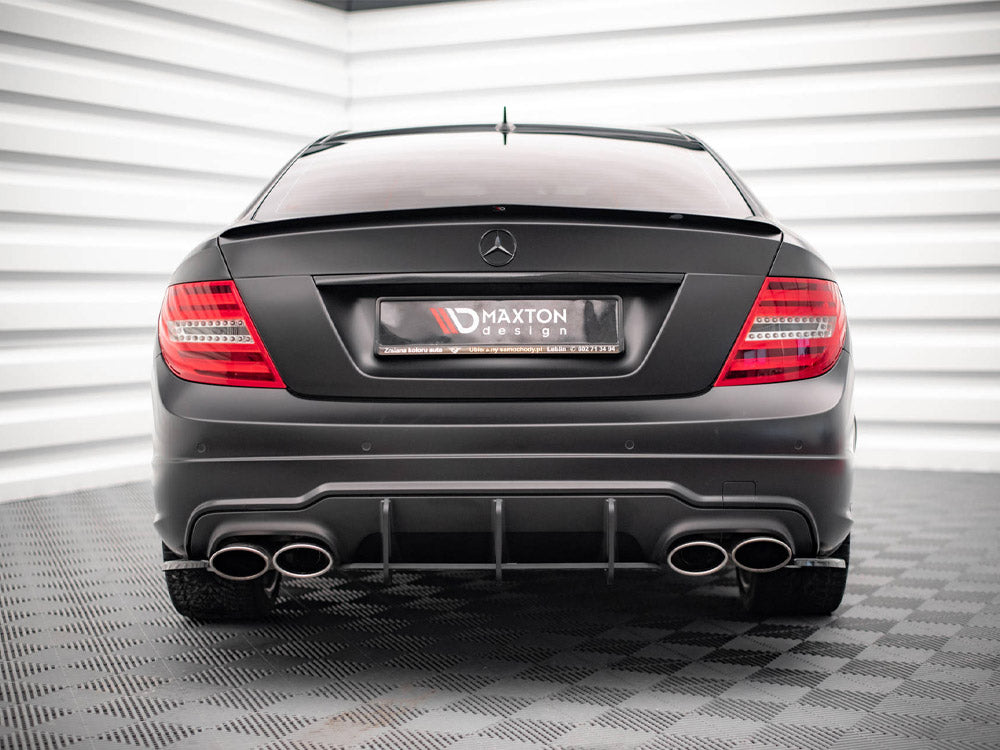 Spoiler CAP compatible with Mercedes-Benz C Coupe Standard / AMG Line C204