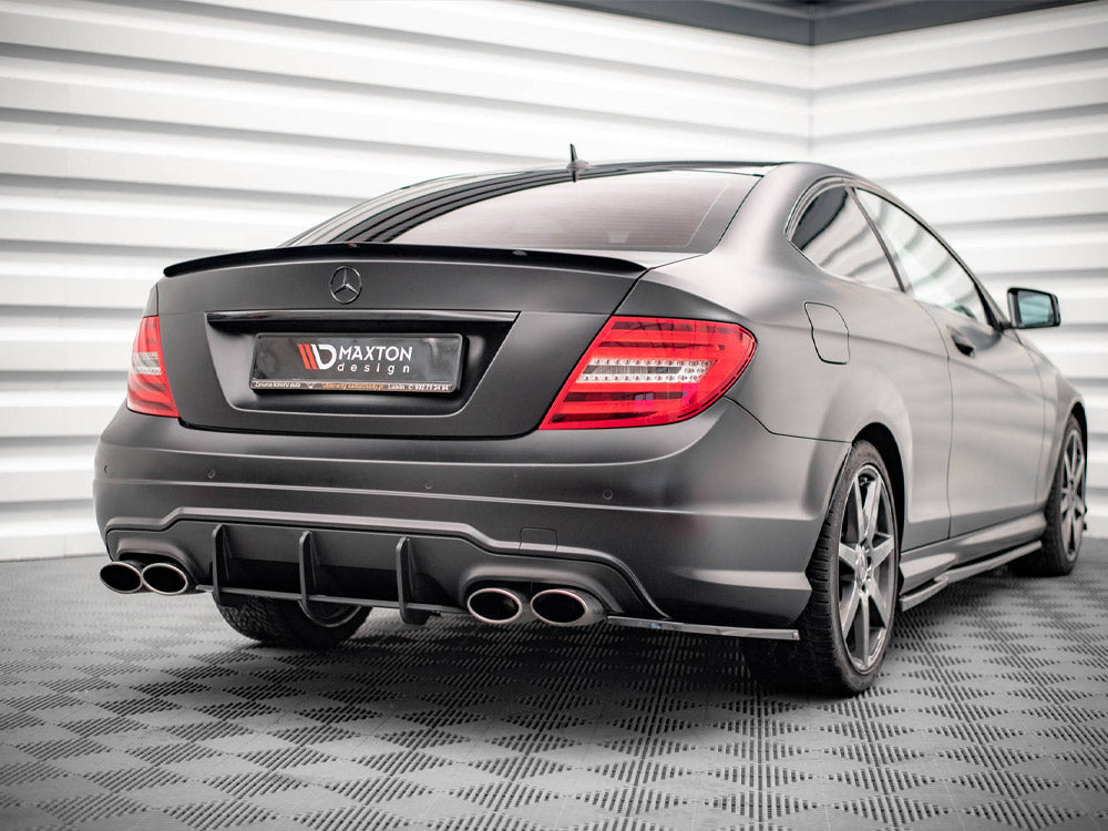 Spoiler CAP compatible with Mercedes-Benz C Coupe Standard / AMG Line C204