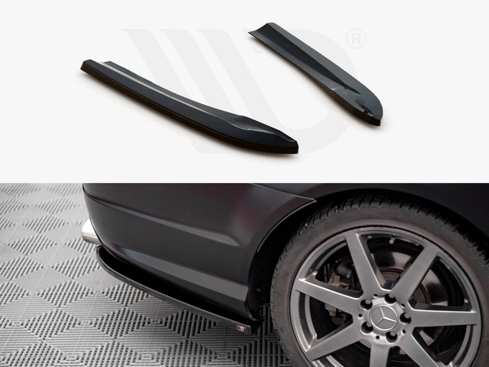 Rear Side Splitters Mercedes C Coupe AMG-Line C204