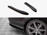 Rear Side Splitters compatible with Mercedes-Benz C Coupe / Sedan / Estate AMG Line C204 / W204 Facelift / S204 Facelift