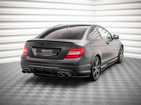 Rear Side Splitters Mercedes C Coupe AMG-Line C204
