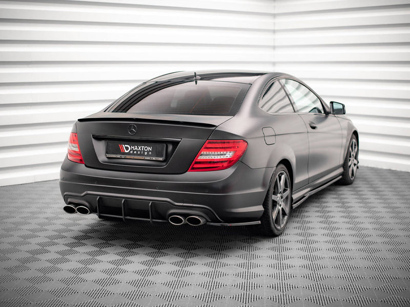 Rear Side Splitters Mercedes C Coupe AMG-Line C204