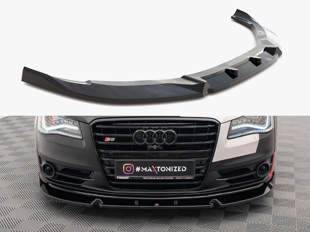 Front Splitter V.2 compatible with Audi S8 D4