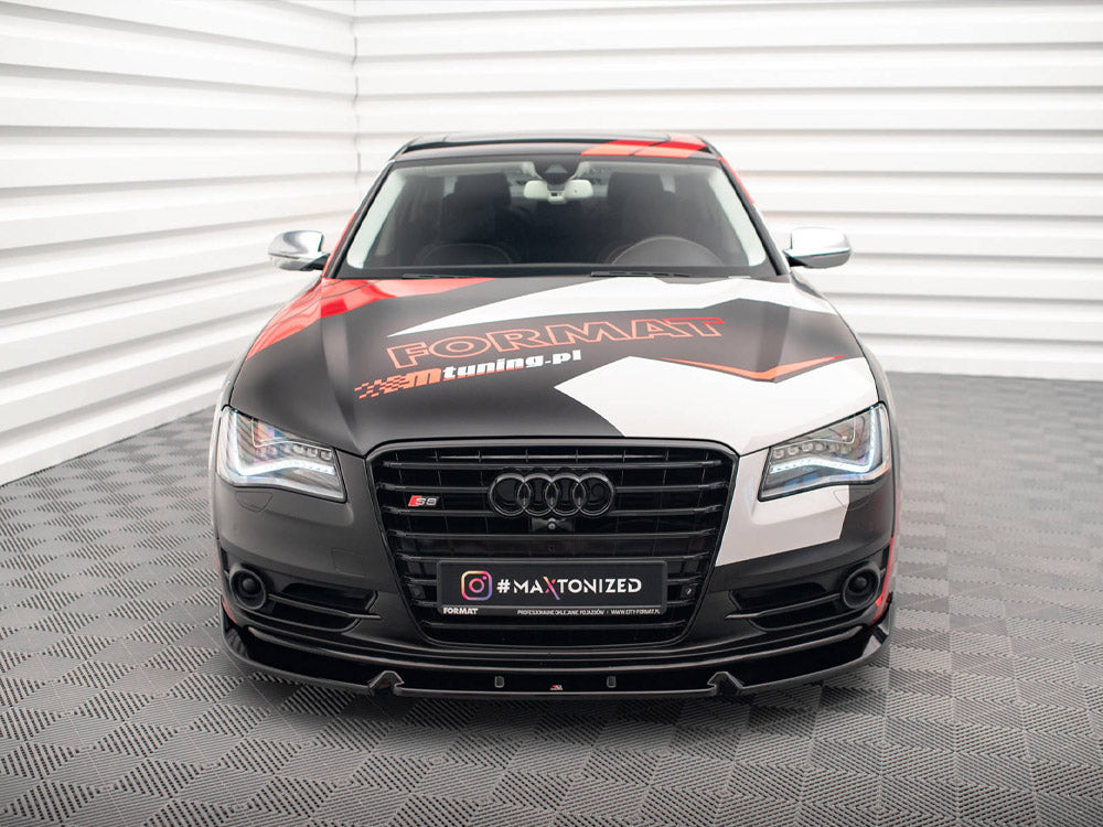 Front Splitter V.2 compatible with Audi S8 D4