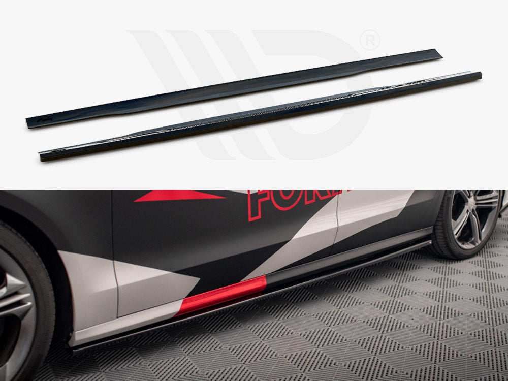 Side Skirts Diffusers V.1 Audi S8 D4
