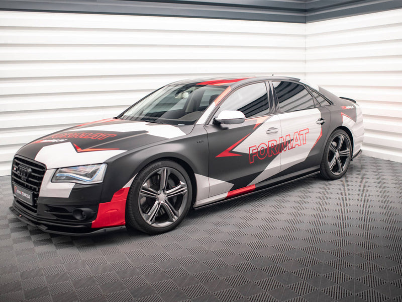 Side Skirts Diffusers V.1 Audi S8 D4
