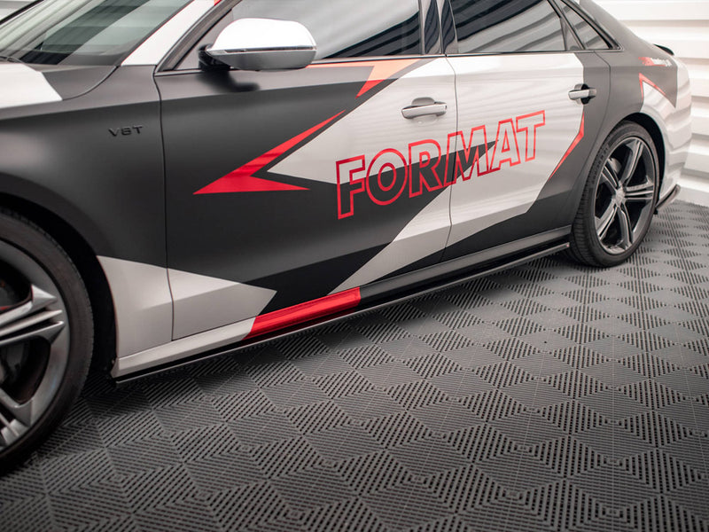 Side Skirts Diffusers V.1 Audi S8 D4
