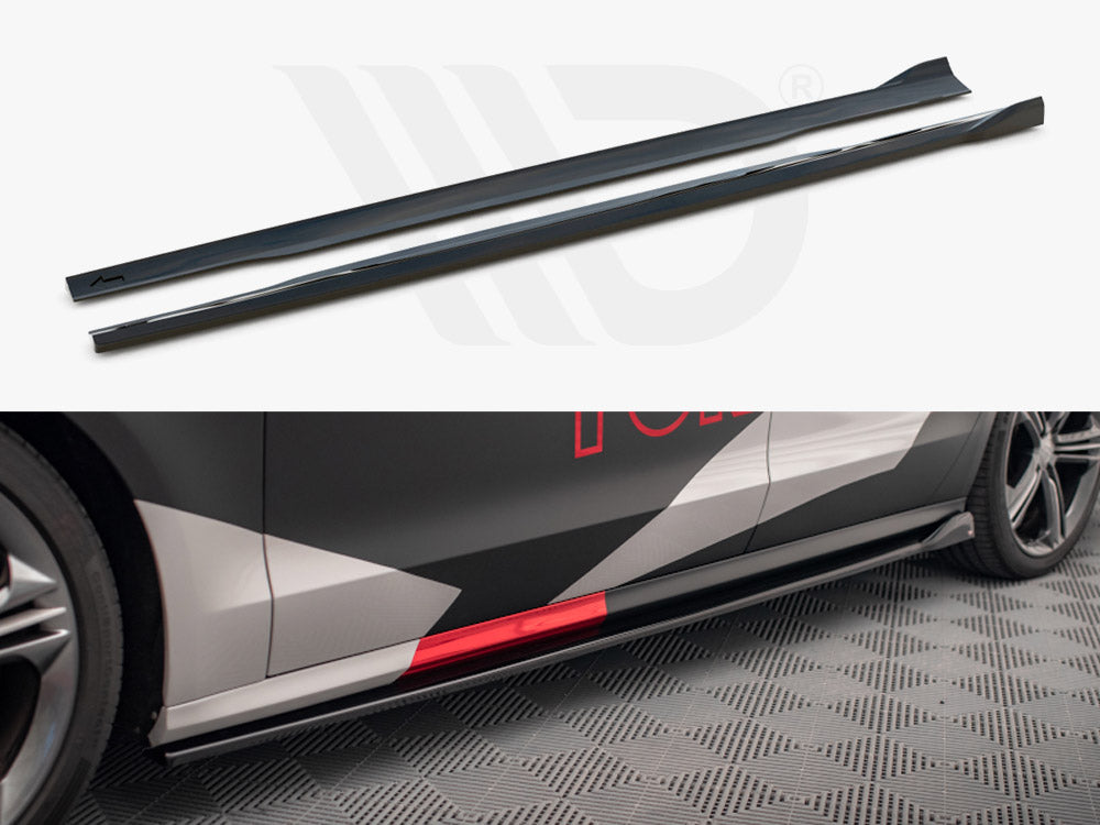 Side Skirts Diffusers V.2 Audi S8 D4
