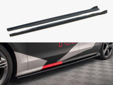 Side Skirts Diffusers V.2 compatible with Audi S8 D4