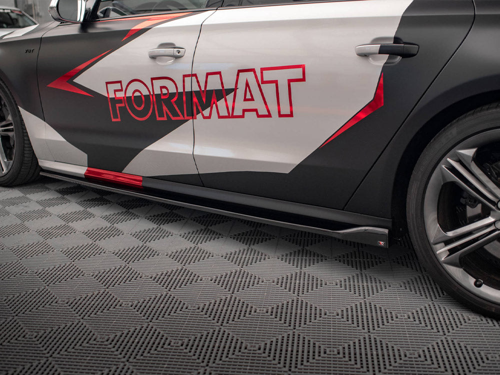 Side Skirts Diffusers V.2 Audi S8 D4