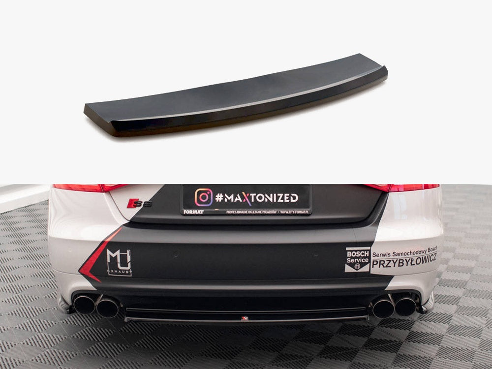 Central Rear Splitter compatible with Audi S8 D4