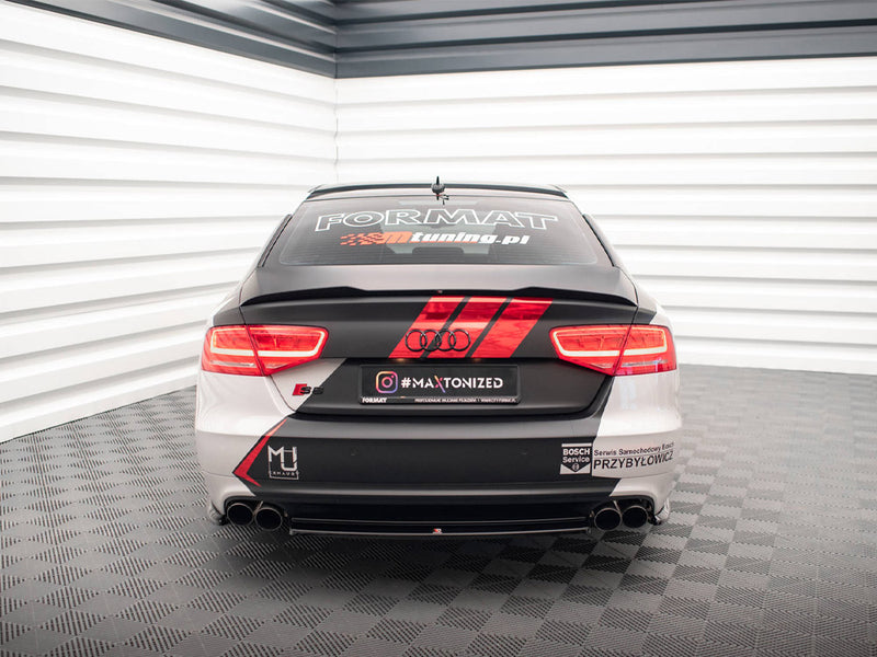 MAXTON DESIGN Central Rear Splitter Audi S8 D4