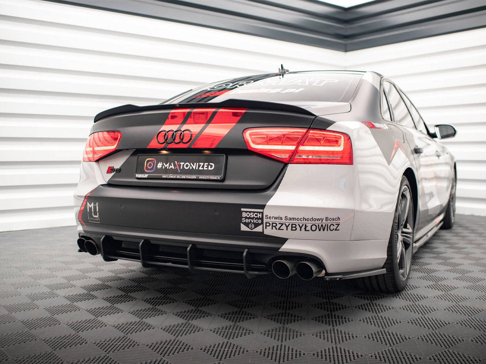 Street Pro Rear Diffuser compatible with Audi S8 D4